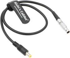 2 Pin Male to DC Power Adapter Cable for Teradek Bond 18 Inches
