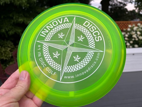 Champion Groove New Disc Golf Innova First Run Prototype Dayglo OOP PFN #1521 - Picture 2 of 8
