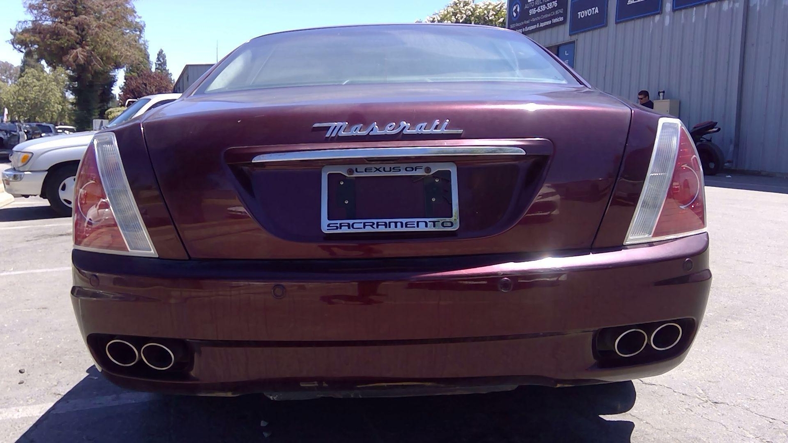 08 MASERATI QUATTROPORT A/c Condenser 4.2L Engine