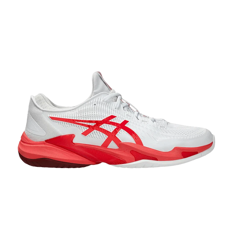 ASICS Court FF 3 Novak White Electric Red for Sale | Authenticity ASICS Court FF 3 Novak White Electric Red for Sale | Authenticity