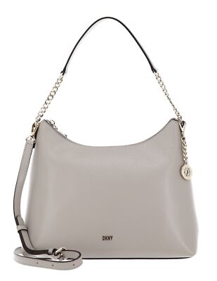 DKNY Bryant Conv Hobo Bag Umhängetasche Tasche Stone beige Neu