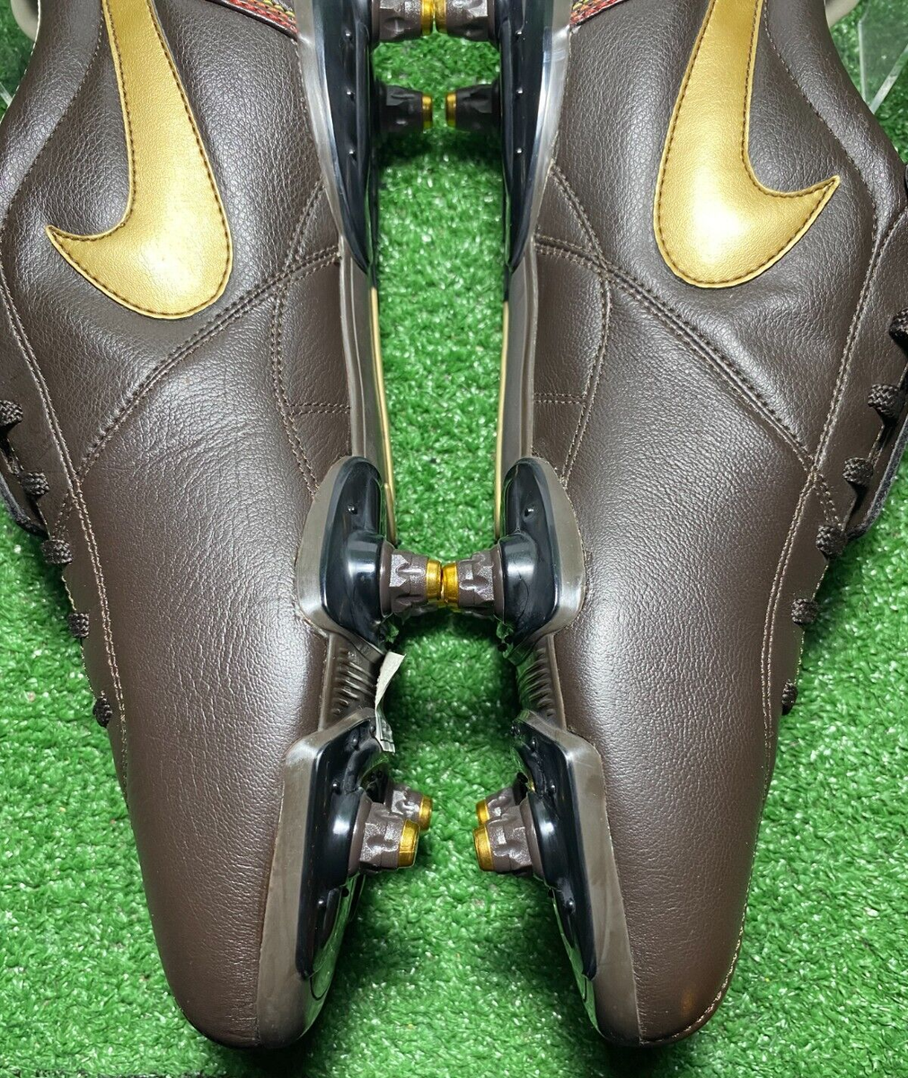 NEW Nike Tiempo SG Legend II Guri R10 Ronaldinho Leather 12.5 US