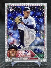 2023 Topps Holiday Metallic JHONY BRITO ROOKIE Card H138 Yankees . rookie card picture