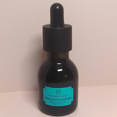 The Body Shop Himalayan Charcoal Clarifying Night Peel  30 mL/ 1 oz  NWOT