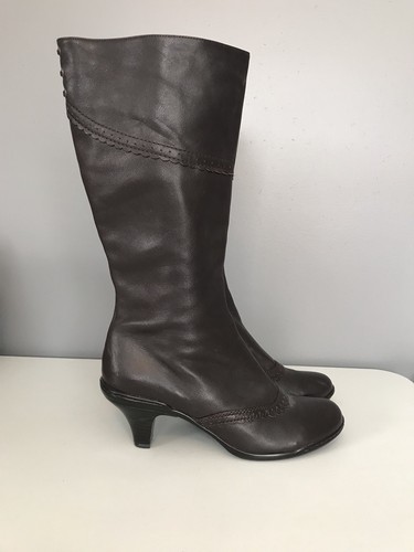 Sofft Cuero Marrón Oscuro Botas Altas Cremallera Completa 'Ceville' para  mujer Talla 10 | eBay