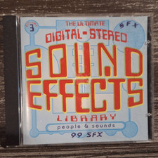 Ultimate Digital Sound Effects Library People Sounds, CD