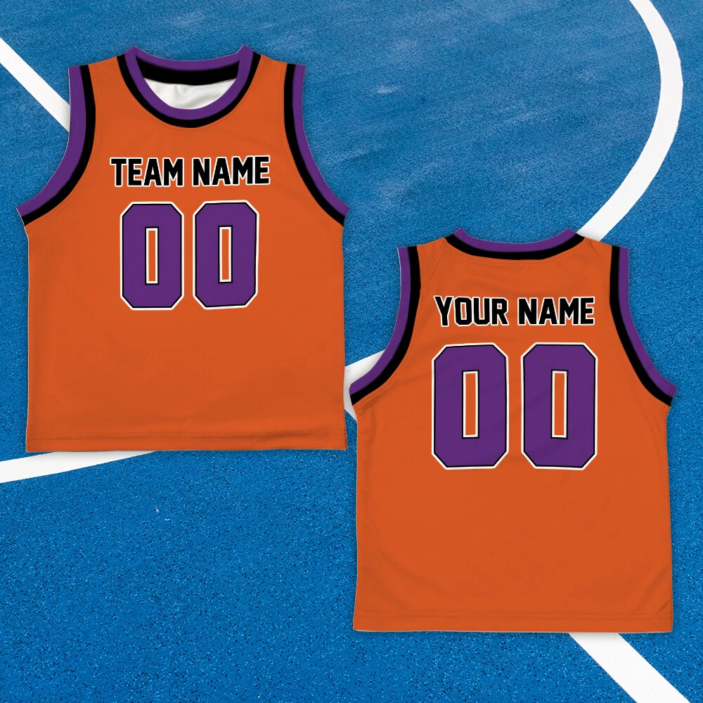 Personalized Kids Basketball Jersey, Custom Basketball Jersey