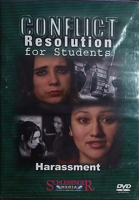 Conflict/Harassment Resolution For Students DVD Grade 5-12 With Teacher Guides