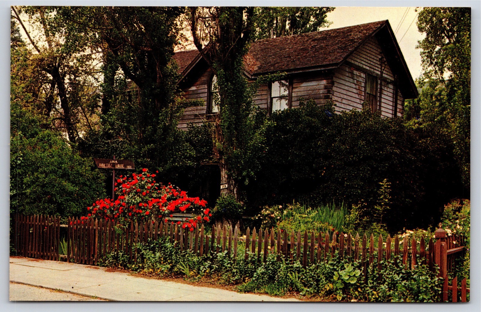 The Lola Montez Home at Grass Valley, California Postcard Unused eBay