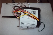 U.S. MOTORS 3852 Condenser Fan Motor:1/2 HP , 208/230 V ,  Open Dripproof, 1,075