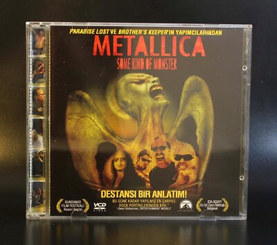 VCD Metallica Some Kind of Monster 2004 Turkish SUB Video CD