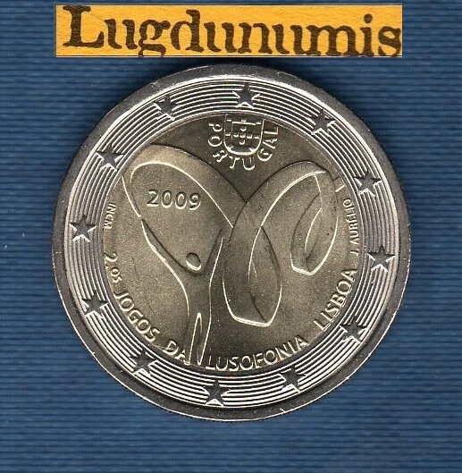 2 euro Commémo Portugal 2009 Jeux de la Lusophonie - Portugal - Photo 1/1