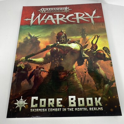 Warhammer AOS Warcry Core Book Paperback Very Good