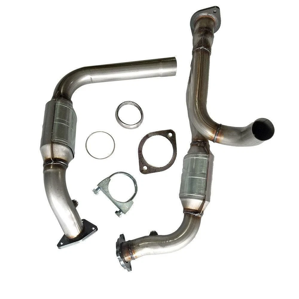 Catalytic Converter Exhaust Y Pipe for 1999-2007 Chevrolet GMC 4.3L 4.8L  5.3L V8 | eBay
