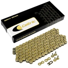 530 X 120 Links Motorcycle Atv Drive Chain 530-Pitch 120-Links / Gold