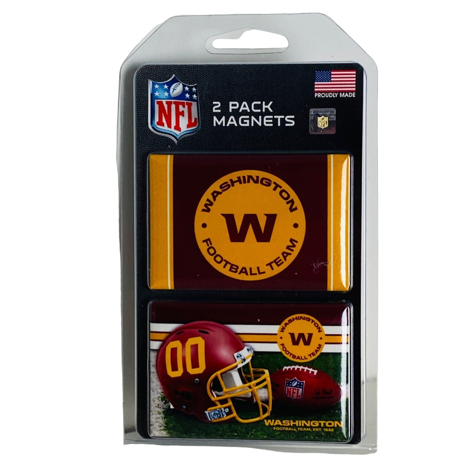 Cordino Reversibile WinCraft Washington Commanders – Fibbia Rimovibile, Colore Bordeaux, 100% Poliestere - 4