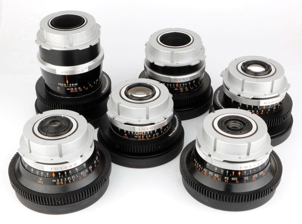 6x ARRI PL mount KIT for Carl ZEISS Jena 20 25 35 50 80 135 EXA