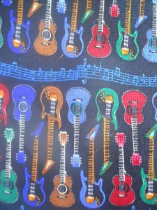 Puritan-Tie-Electric-Guitars-Rock-amp-Roll-Musician-Novelty-Silk-Mens-Necktie