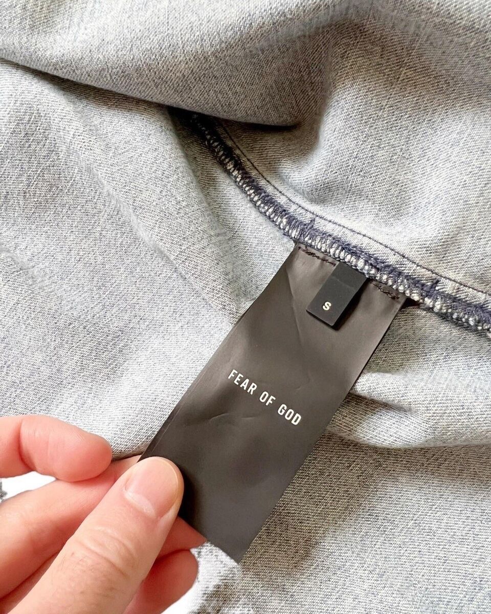 NWT FEAR OF GOD Sixth Collection Denim Kimono Cape Jacket NWT FEAR OF GOD Sixth Collection Denim Kimono Cape Jacket