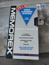 Memorex VHS VCR Video Head Cleaner Non-Abrasive Cleaning System - low on liquid 