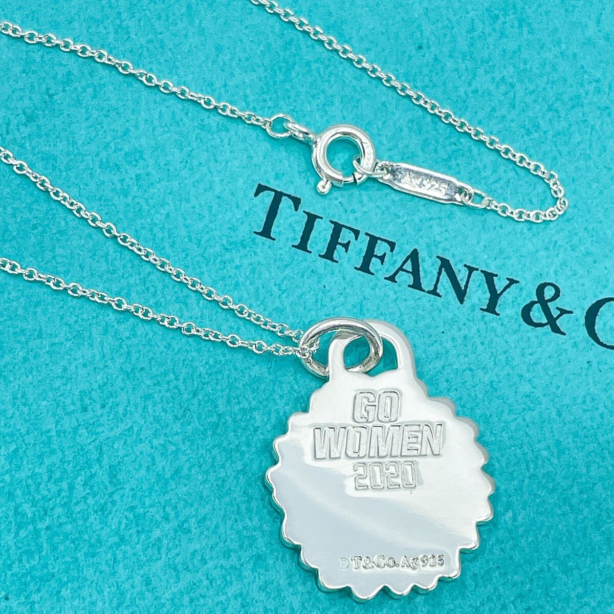 Tiffany & Co. 2020 Go Woman Pendant Necklace Sterling Tiffany & Co. 2020 Go Woman Pendant Necklace Sterling