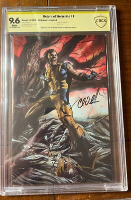 RETURN OF WOLVERINE #1 11/18 CBCS 9.6  ADI GRANOV VIRGIN  B  SS GRANOV & SOULE