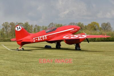 PHOTO  DE HAVILLAND DH88 COMET G-ACSS Ã¢Â¬ÅGROSVENOR HOUSEÃ¢Â¬Â  C/N 1996 BU