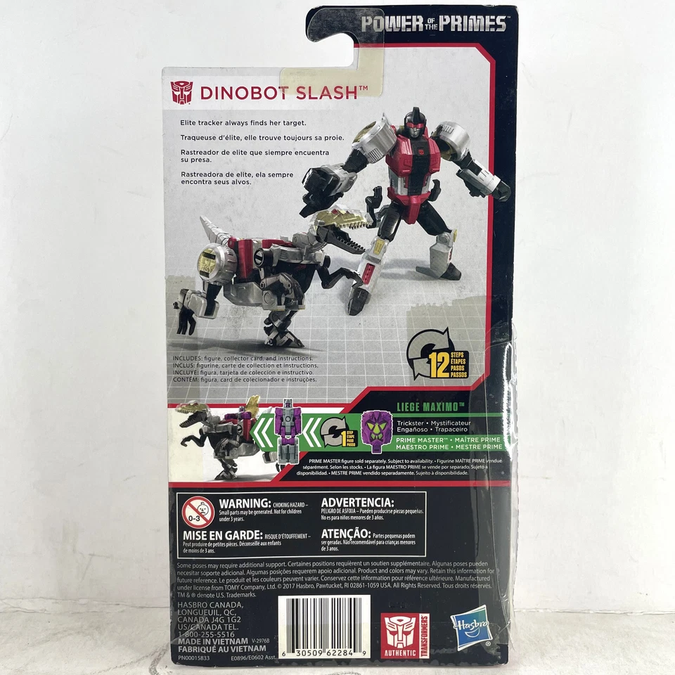 Transformers Generations Power of the Primes Autobot Dinobot Slash Figura Juguete Foto 3 de 4