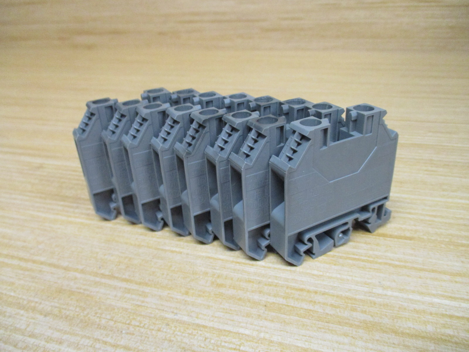 Wieland Electric WKN10/U Terminal Blocks WKN10U Gray (Pack of 8)