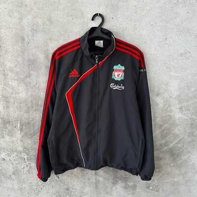 LIVERPOOL 2008 2009 TRAINING FOOTBALL JACKET ADIDAS TRACK TOP
