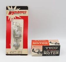 Dynamic Slot Car Chassis and Tyco Motor 1:24 MIB