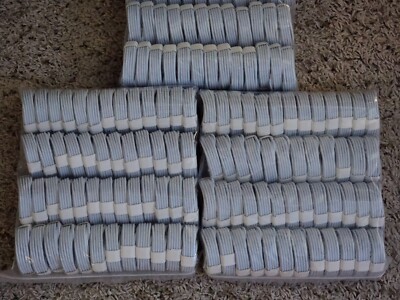 100x Pack Fast Charger Charging Cables For iPhone 14 13 12 11 X XR Plus Pro Max