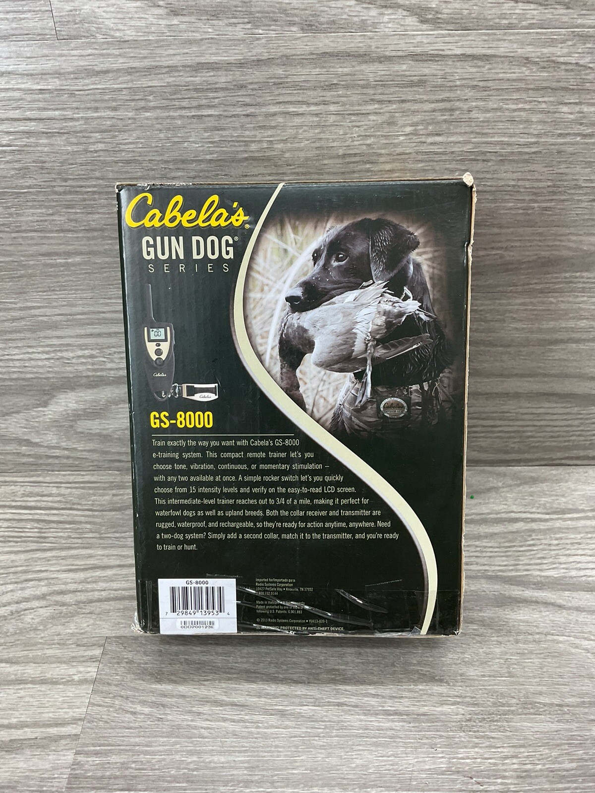 Cabela’s Gun Dog GS8000 Remote Trainer Waterproof 3/4 Mile