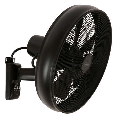 Beacon Lighting Beacon Ventilateur mural Breeze chromé/clair 41 cm silencieux pas cher