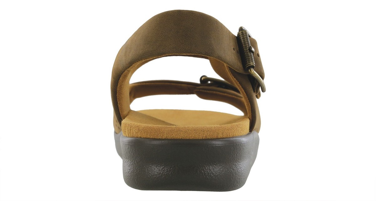 SAS Bravo Sandal Grizzly Leather 9.5 Medium Men display picture 1