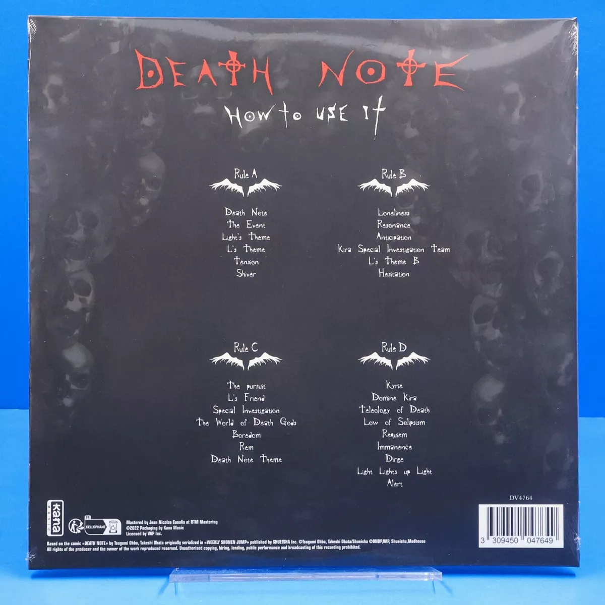 DEATH NOTE (Original Soundtrack Vol.1) – Microids Records