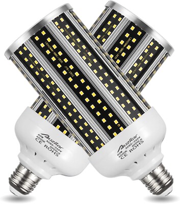 60W LED Corn Light Bulb For Indoor Outdoor Large Area, Super Bright Daylight