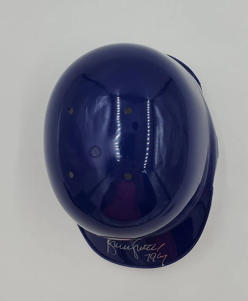 Bruce Sutter Signed Mini Helmet 79 CY Inscription Chicago Cubs JSA COA - Image 4 of 4