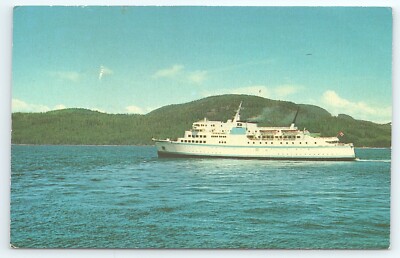 Postcard MV Queen of Prince Rupert British Columbia Ferry Canada