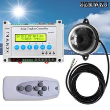 Regolatore attuatore lineare localizzatore solare binario luce solare elettronico LCD doppio asse