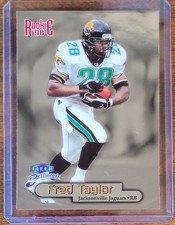 Fred Taylor 1998 Fleer Brilliants #139 Rookie Card RC Jacksonville Jaguars. rookie card picture