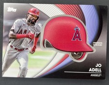 2022 Topps Update #BH-JA Jo Adell Commemorative Batting Helmet Card LAA Angels