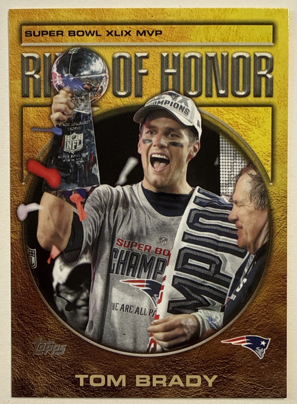 2026 Topps Flagship Ring of Honor Tom Brady #ROH-5 Patriots