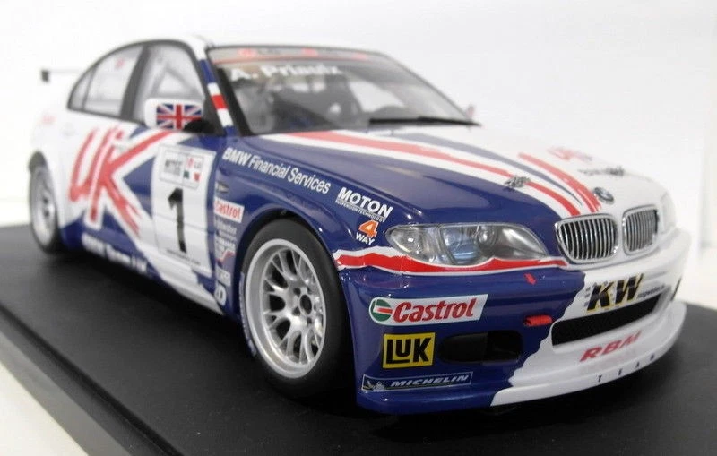 Autoart 1/18 Scale Diecast 80544 BMW 320i E46 WTCC 2005 A.Priaulx #1 — 第 4/4 张图片