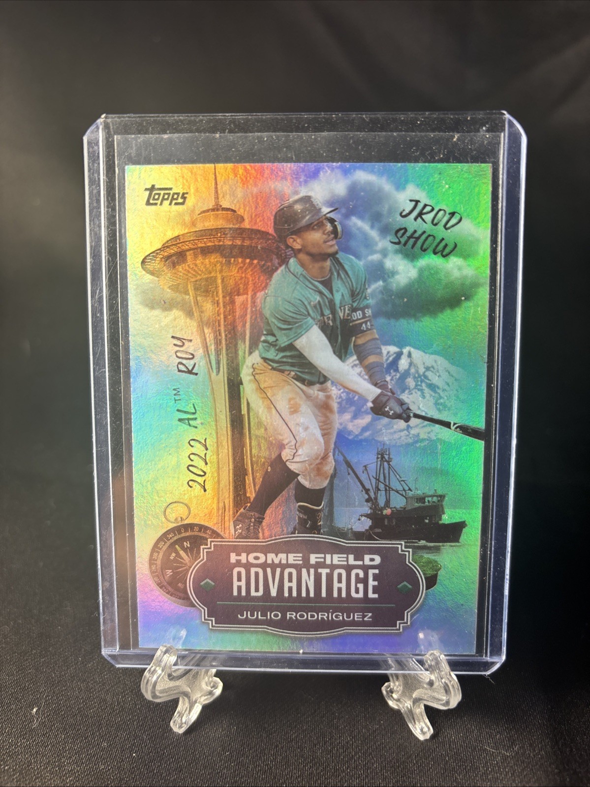 Julio Rodriguez 2023 Topps Series 2 Home Field Advantage Rare Insert Mariners