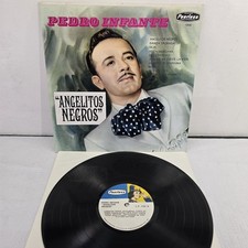 Pedro Infante ‎– Angelitos Negros [1977] Vinyl LP Latin Bolero Ranchera Ex/vg+