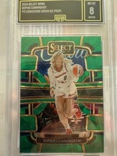 2024 Panini Select WNBA - Sophie Cunningham #71 Concourse Green Ice Prizm