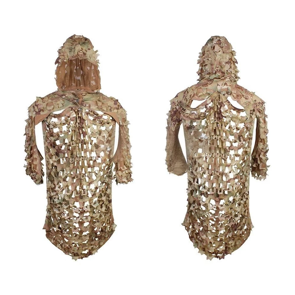 Poncho Abrigo Francotirador Ocultación Traje Ghillie Asalto Ligero Emerson Foto 3 de 4