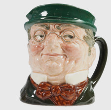 ROYAL DOULTON LARGE CHARACTER JUG - MR PICKWICK - A MARK - 1st Quality