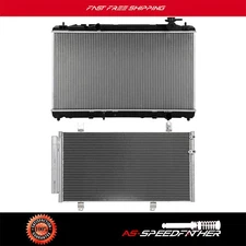 For 2010-2011 Toyota Camry 2.5L L4 Aluminum Radiator & A/C Condenser Assembly